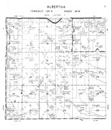 Albertha Township, Dickey County 1958